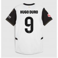 Maglia Calcio Valencia Hugo Duro #9 Prima Divisa 2024-25 Manica Corta